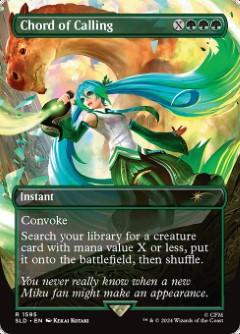 Chord of Calling Secret Lair Drop - Hatsune Miku